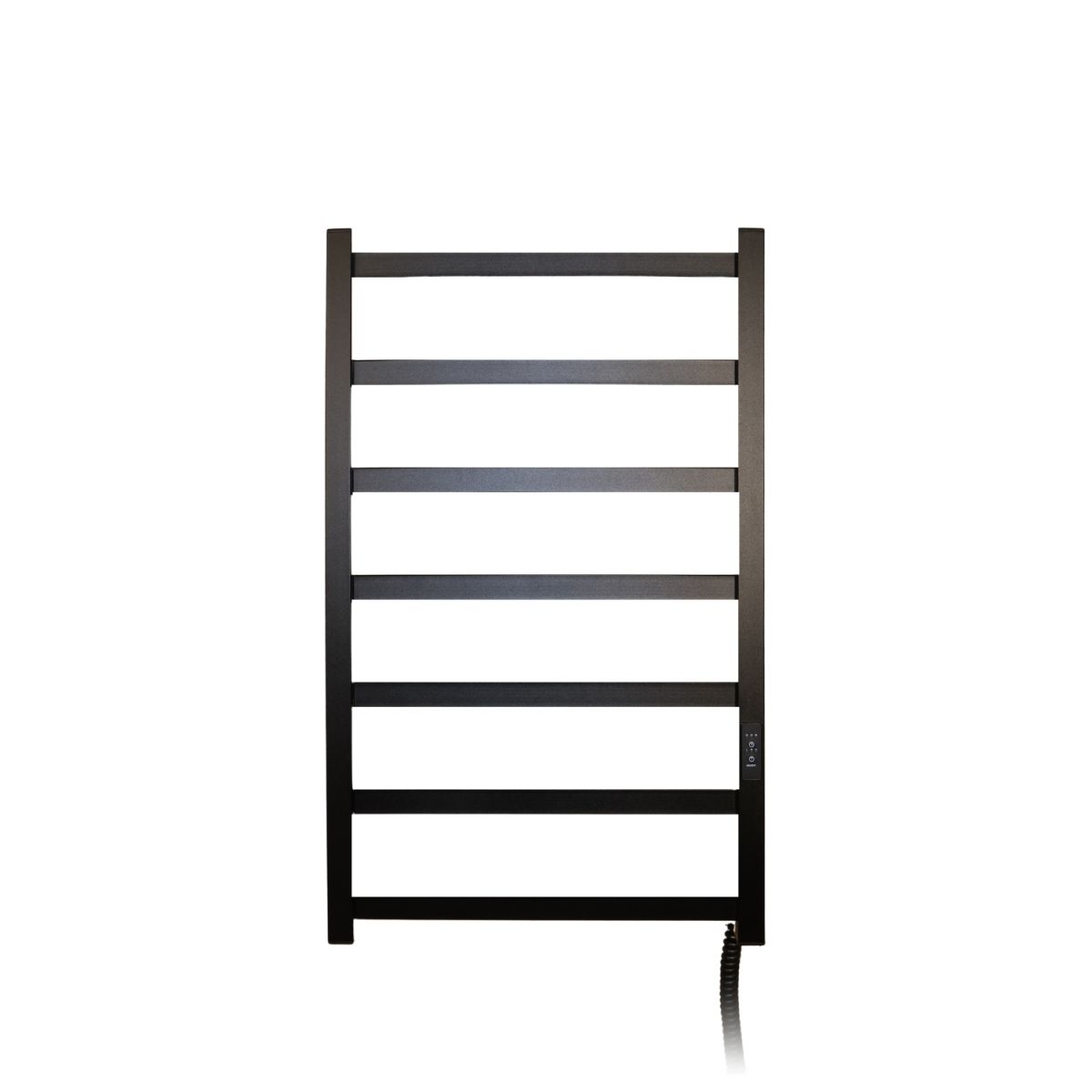 Рушникосушарка електрична Carino LAURA з контроллером Чорний матовий 790*490