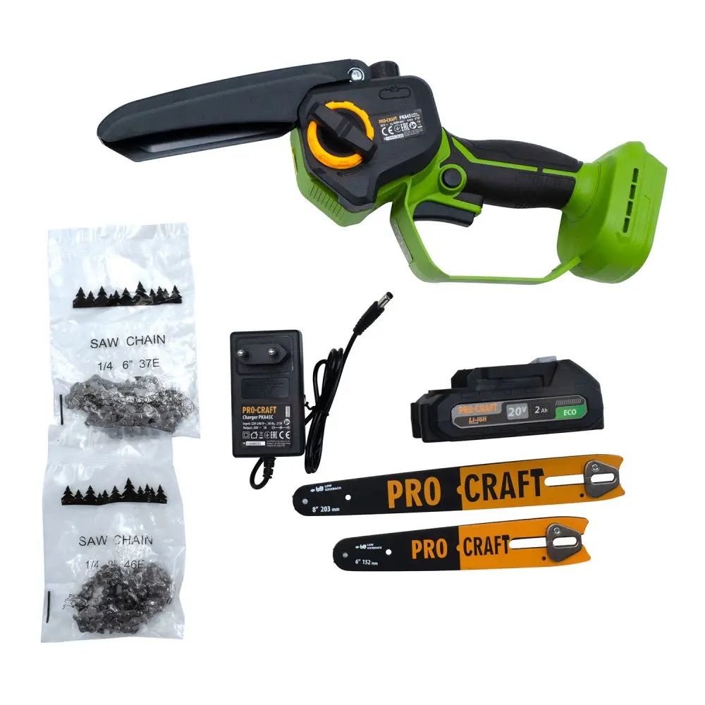 Акумуляторна міні пила Procraft PKA45 (2 акб) Кейс