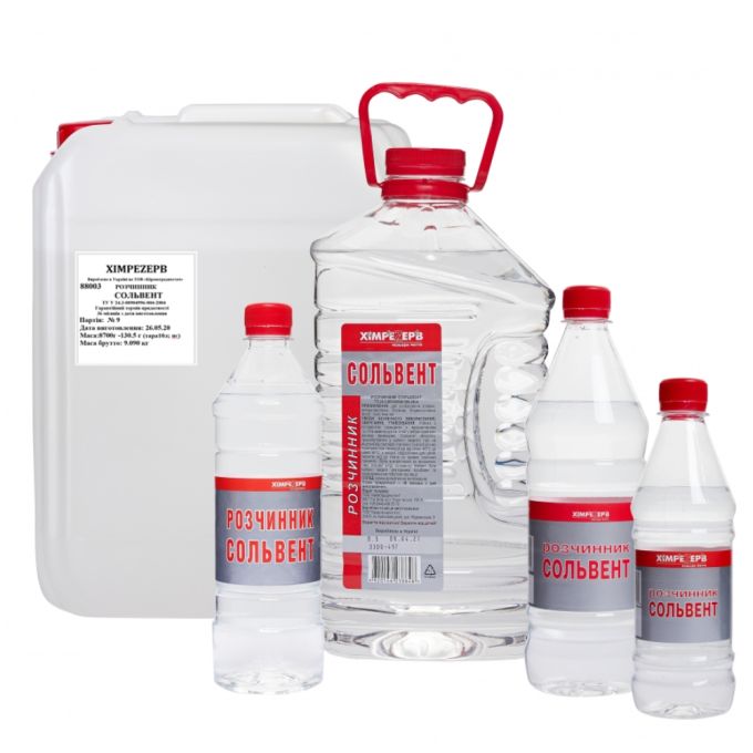 Розчинник Сольвент ТМ Хімрезерв 0,8 л/0,45 кг