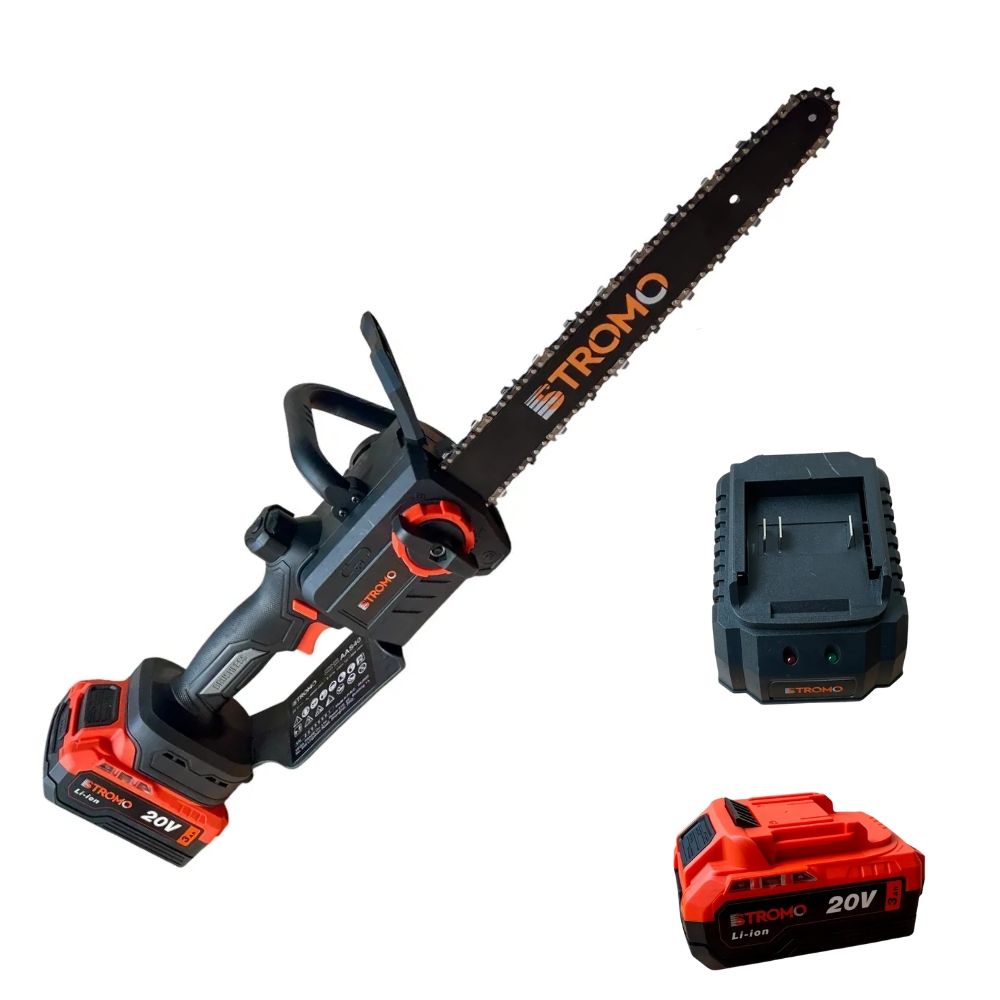 Ланцюгова пила акум. STROMO AAS-40 (2 акб та зп)