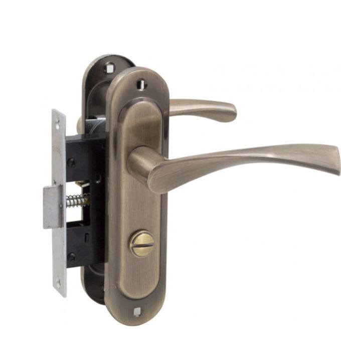 Комплект замка BRUNO 1250 WC (BS45*50мм) AB античная бронза