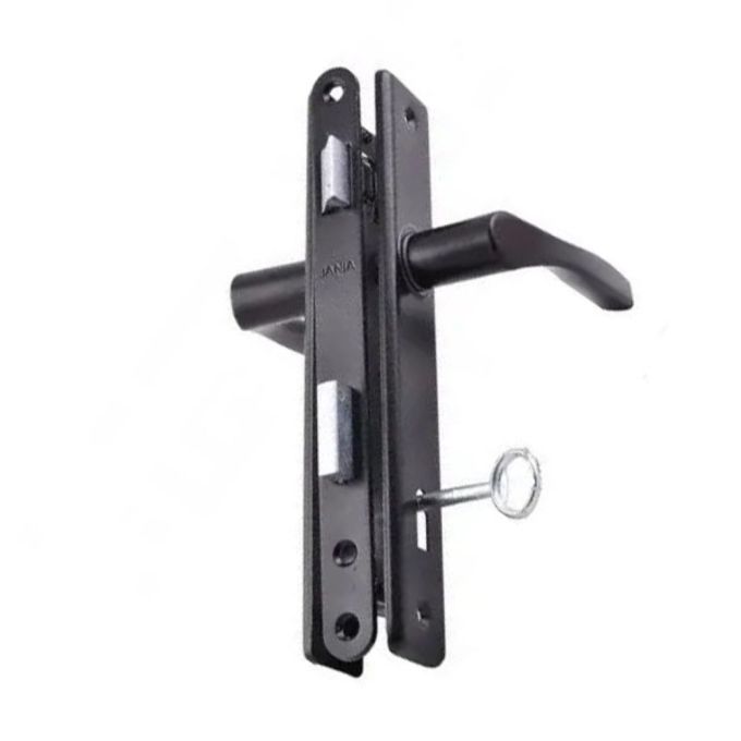 Комплект замка (руч.Nati 90 + JANIA 2KL) (BS20*90мм) чорний
