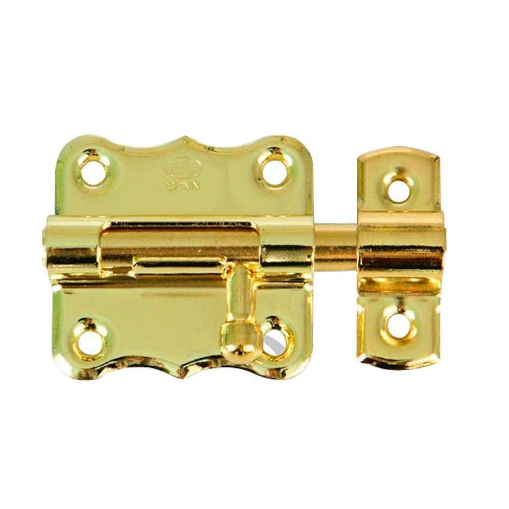 Засув для дверей AMIG мод.384 60х48 мм латунь