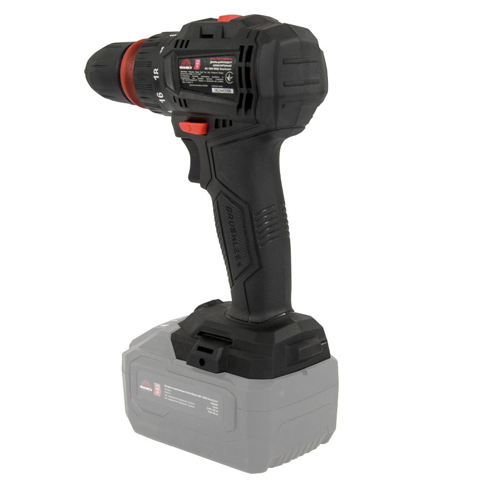 Дриль-шурупокрут акумуляторний Vitals Professional AU 1840 BSQC SmartLine+(без АКБ та ЗП)