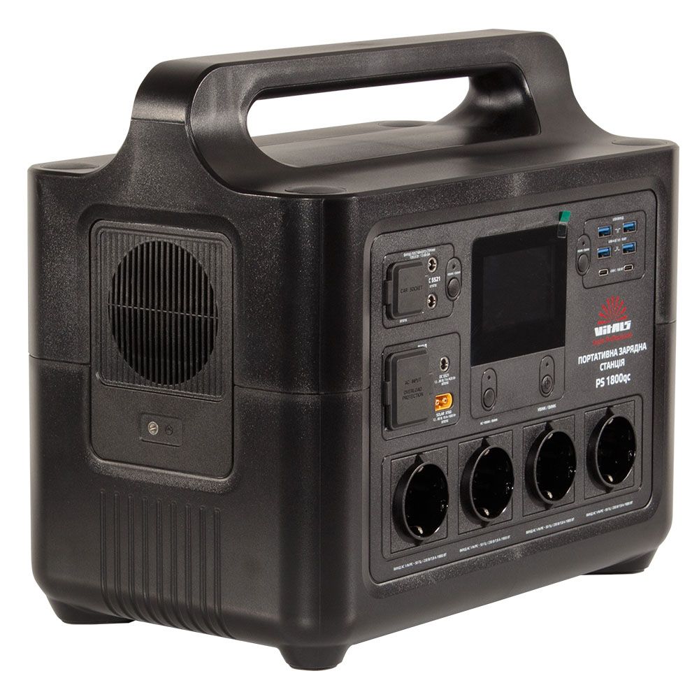 Портативна акумуляторна станція Vitals Professional PS 1800qc
