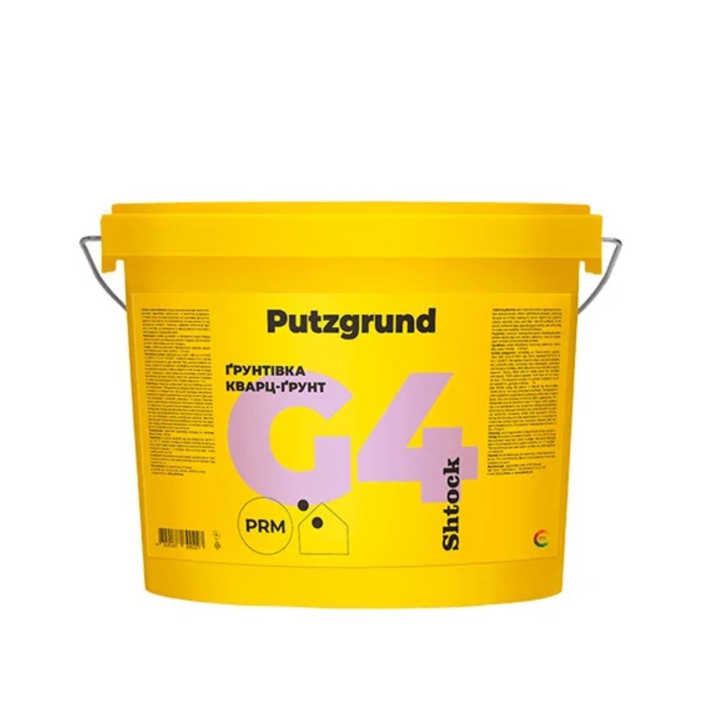 Грунтовка универсальная акриловая Shtock G4, 4.2кг, 4.2кг