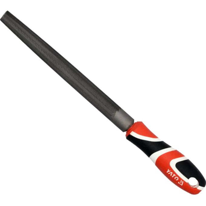 Напильник по металлу полукруглый YATO 200 мм #1