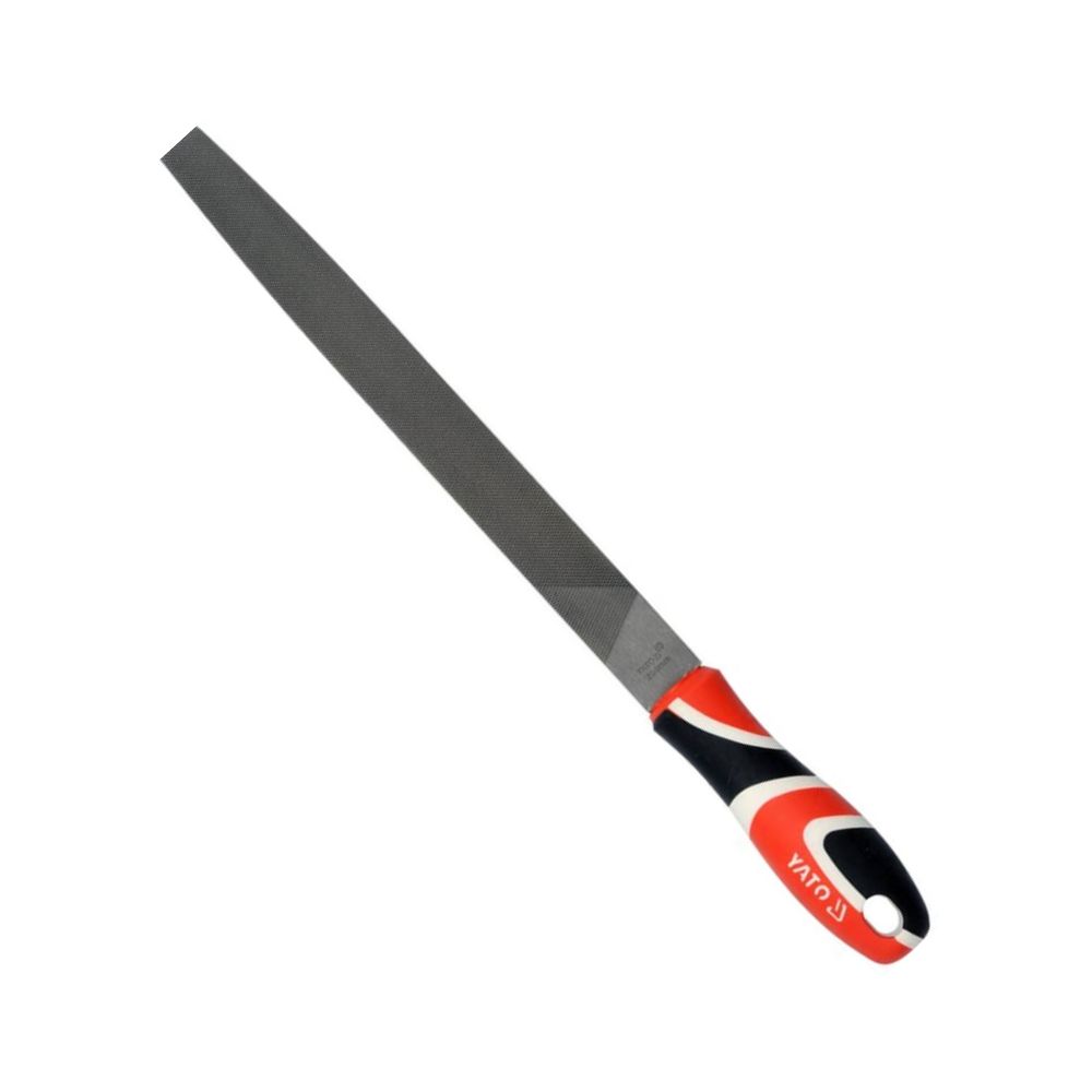 Напильник по металлу плоский YATO 250 мм #1