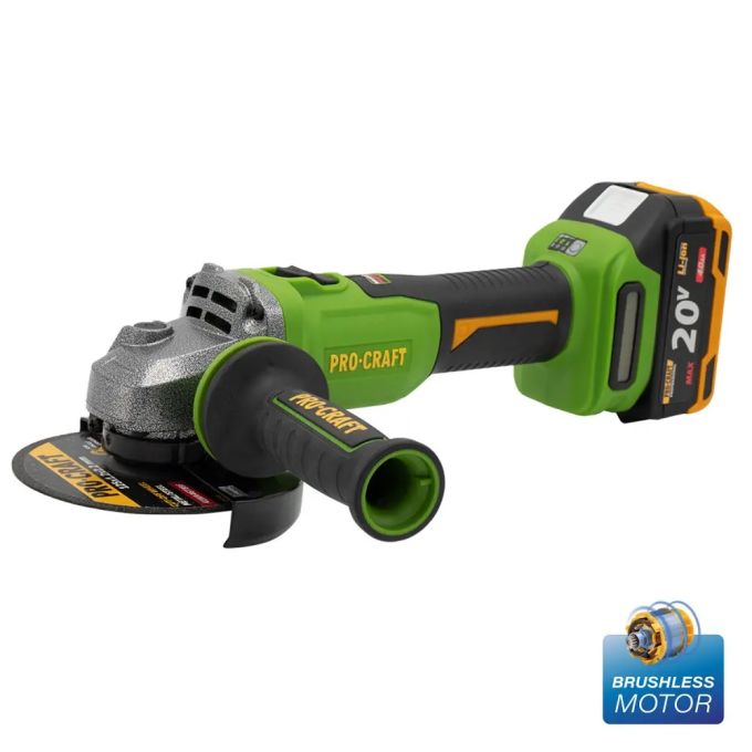 Акумуляторна болгарка Procraft PWA220 (без акб та зп)