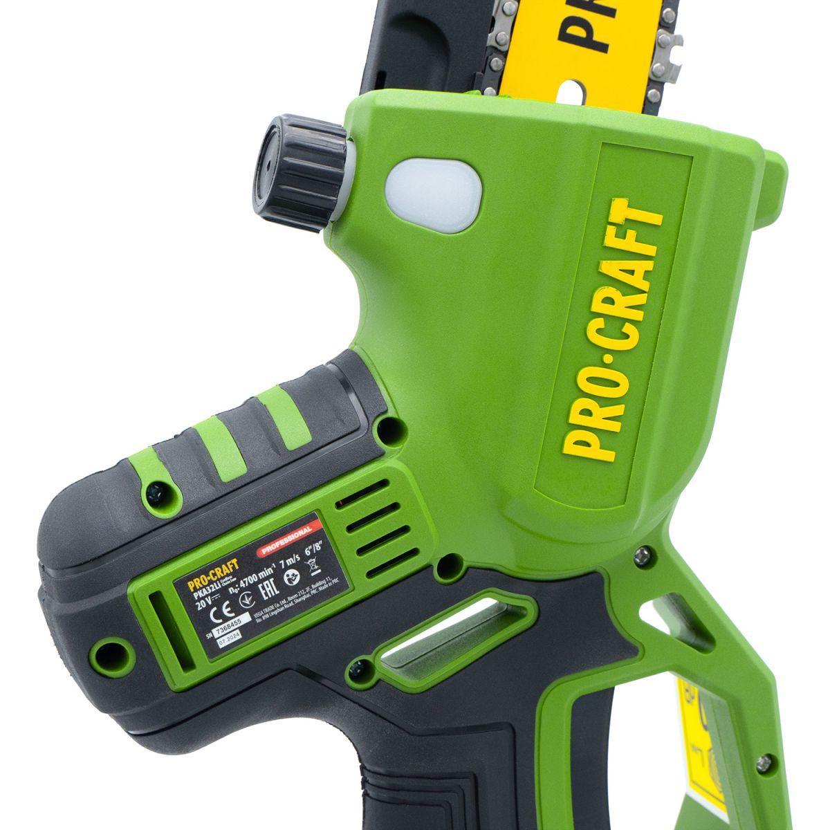 Акумуляторна ланцюгова пилка Procraft PKA32Li (З 1 акб) Кобура