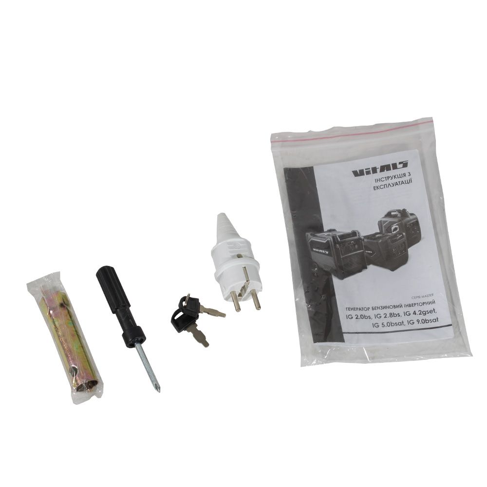 Генератор бензиновий інверторний Vitals Master IG 5.0bsat