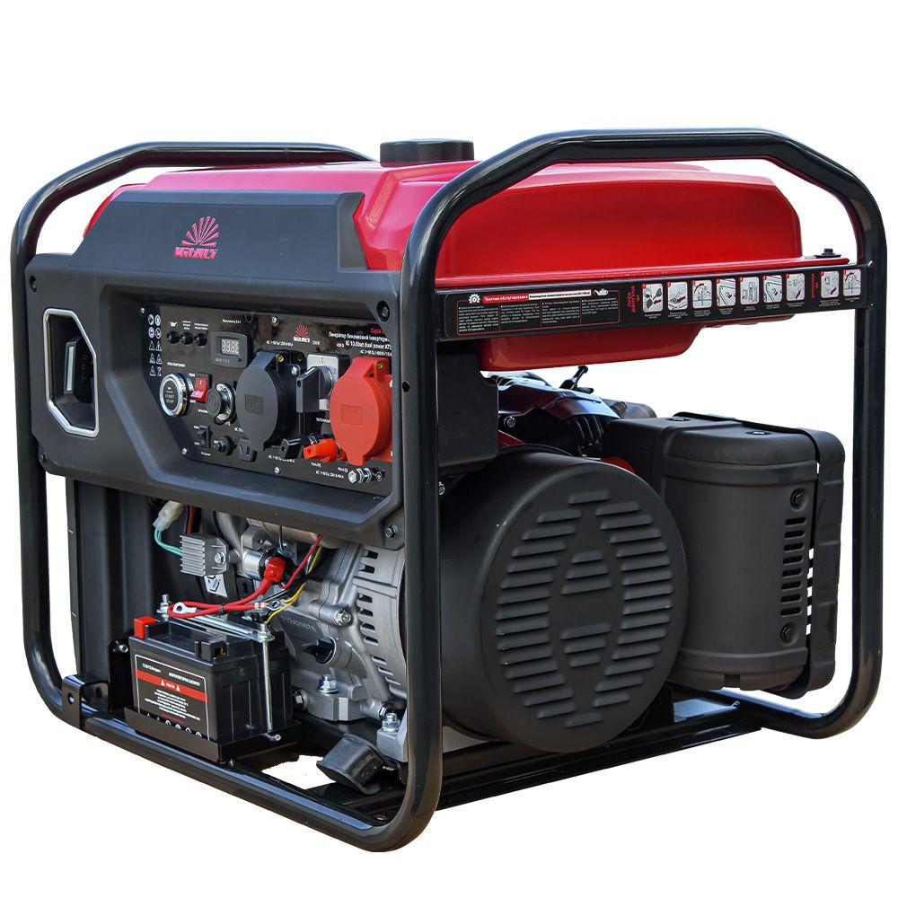 Генератор бензиновий інверторний Vitals IG 10.0bat dual power + ATS