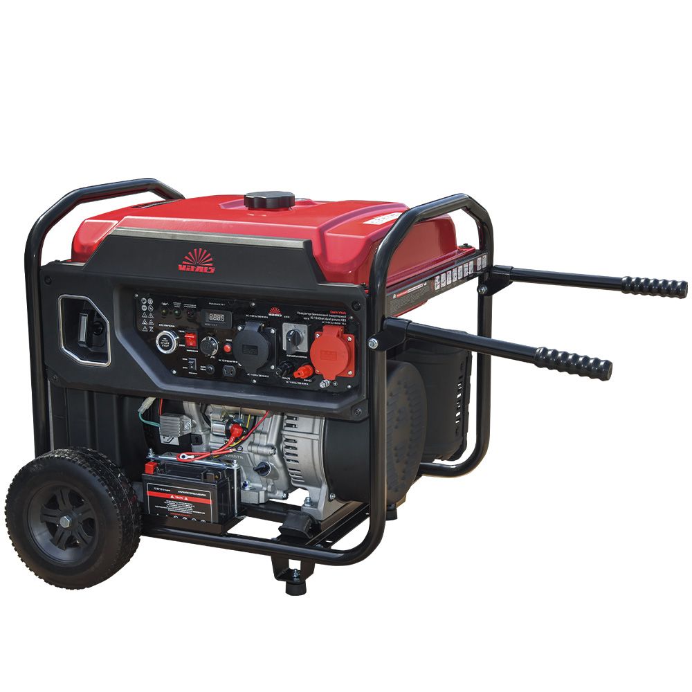 Генератор бензиновий інверторний Vitals IG 10.0bat dual power + ATS