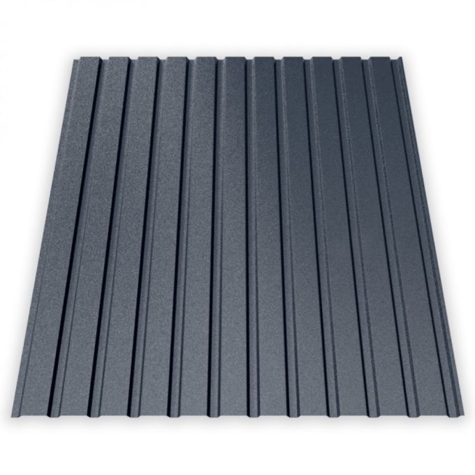 Профнастил ПС 10 7024 RAL (графіт) 0,45х1190х2000 мм (2,38 м2)