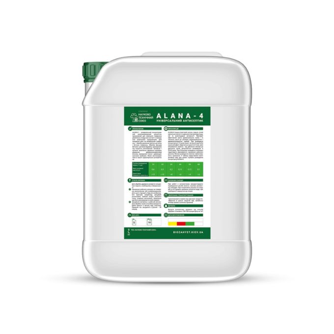 Средство биозащитное, готовый раствор АЛАНА-4, 5кг