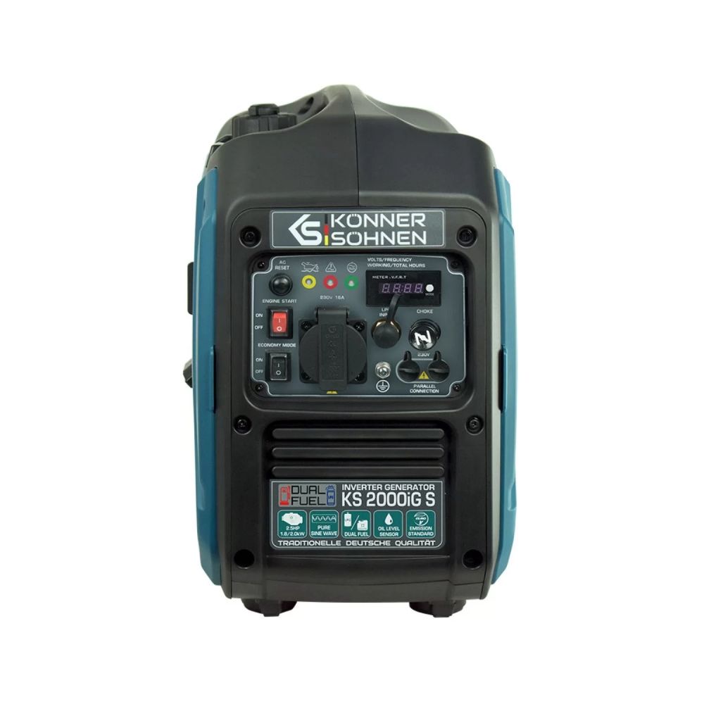 Двухтопливный инверторный генератор Könner&Söhnen KS 2000iG S (2 кВт)