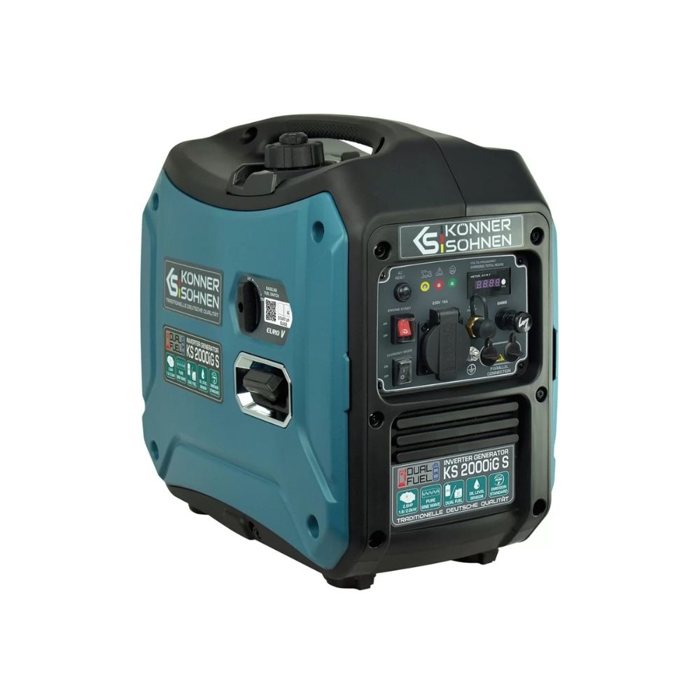 Двухтопливный инверторный генератор Könner&Söhnen KS 2000iG S (2 кВт)