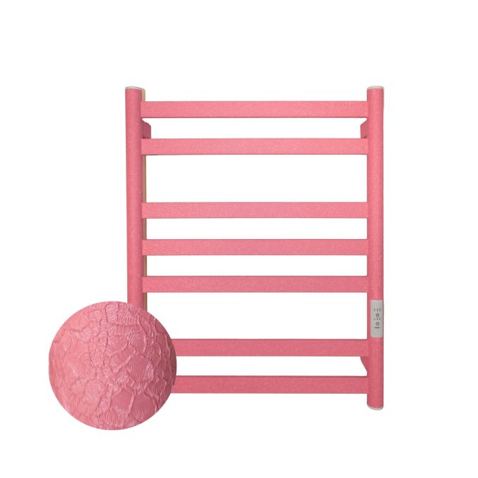 Рушникосушарка електрична Carino MIA з контроллером Рожевий крокодил 590*490