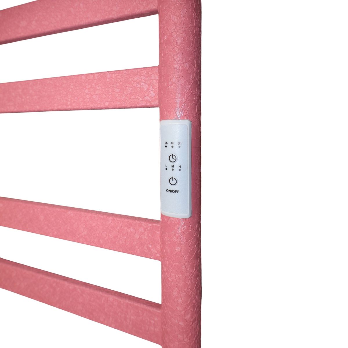 Рушникосушарка електрична Carino MIA з контроллером Рожевий крокодил 590*490