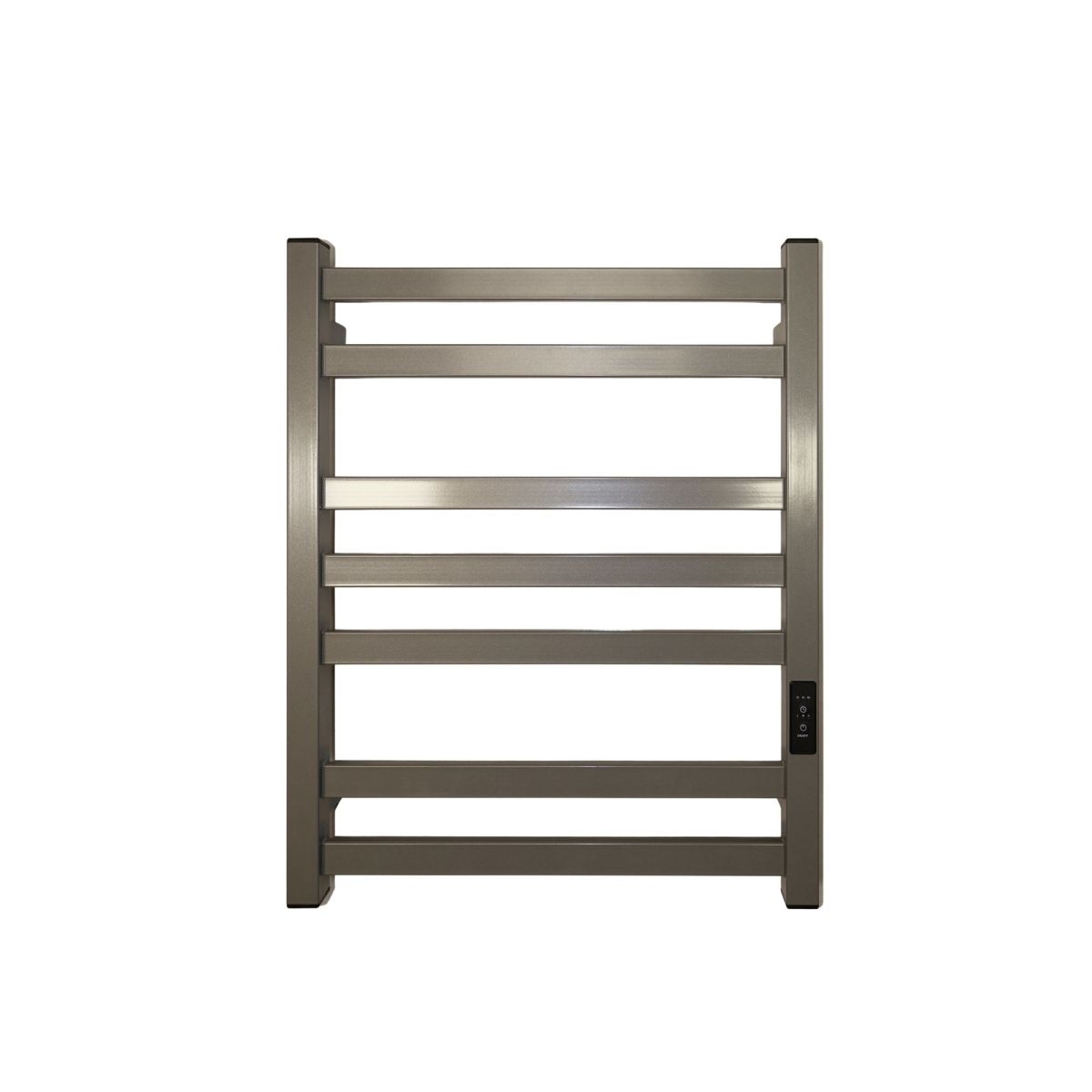 Полотенцесушитель электрический Carino RICARDO с контроллером Серый металлик 590*490