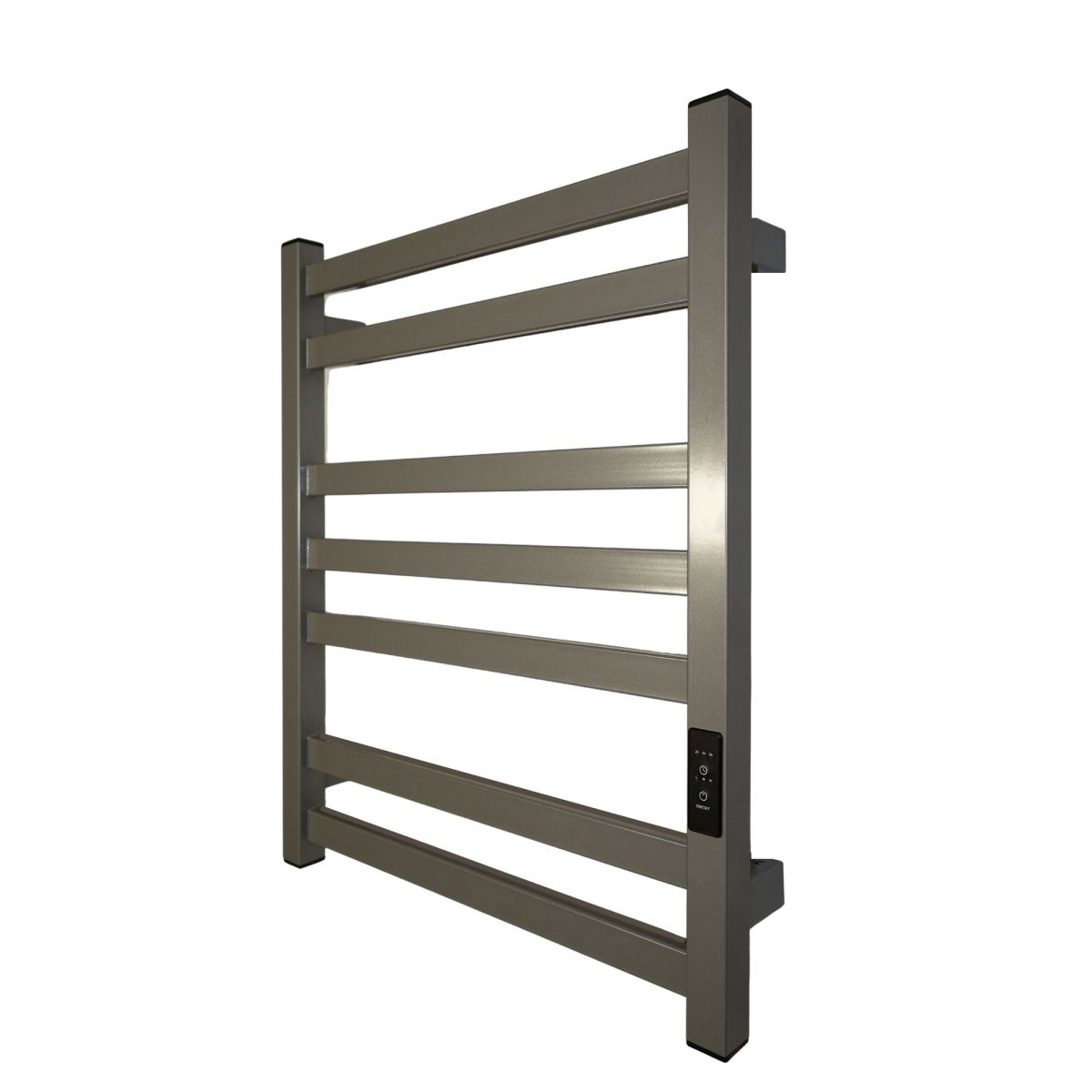 Полотенцесушитель электрический Carino RICARDO с контроллером Серый металлик 590*490