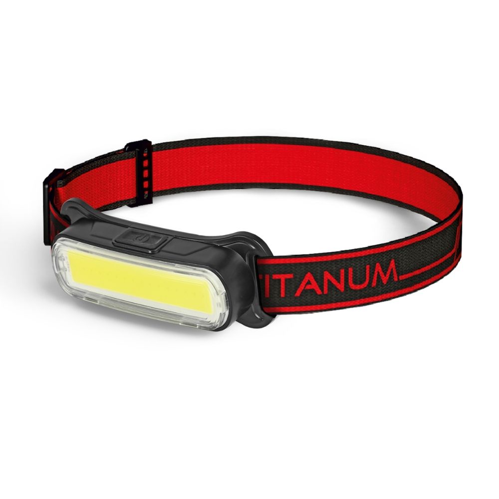 Налобний світлодіодний ліхтарик TITANUM TLF-H11 400Lm