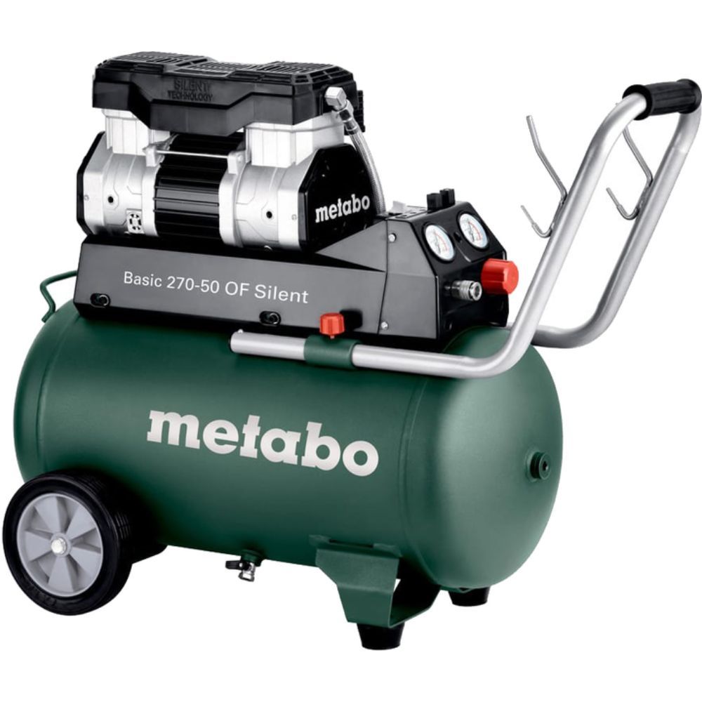 Компресор безмасляний Metabo Basic 270-50 OF Silent