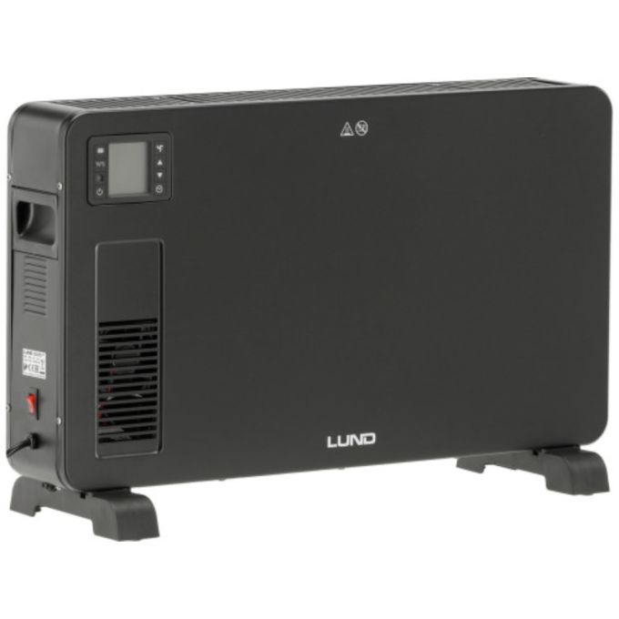 Обігрівач конвекторний LUND від ел.мережі- 230 В, 3 регулюв режими- 1,1,3 і 2,3 кВт з вентилятором