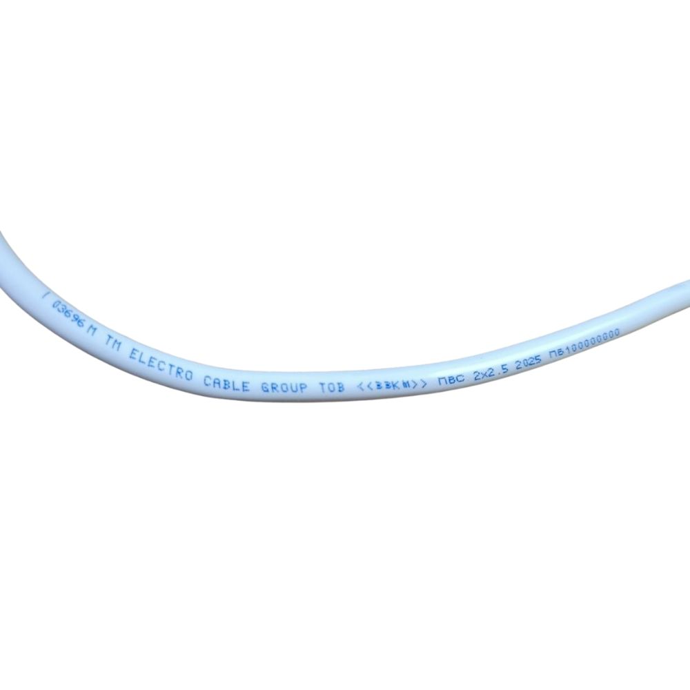 Провід ПВС 2х 2,5 ЗЗКМ силовий гнучкий