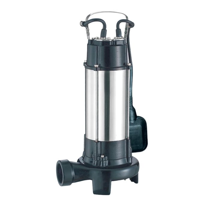 Насос каналізаційний 1.8кВт Hmax 10м Qmax 400л/хв (з ножем) AQUATICA (773334)