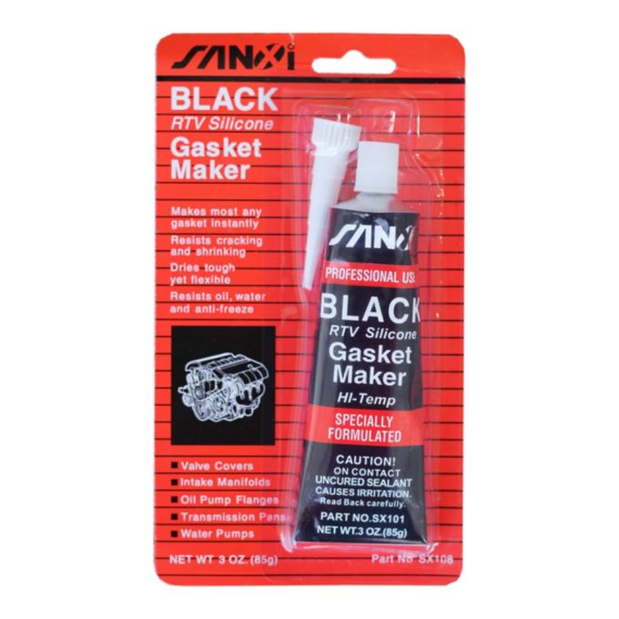 Герметик чорний високотемпературний (85грамм) ПТ-0547