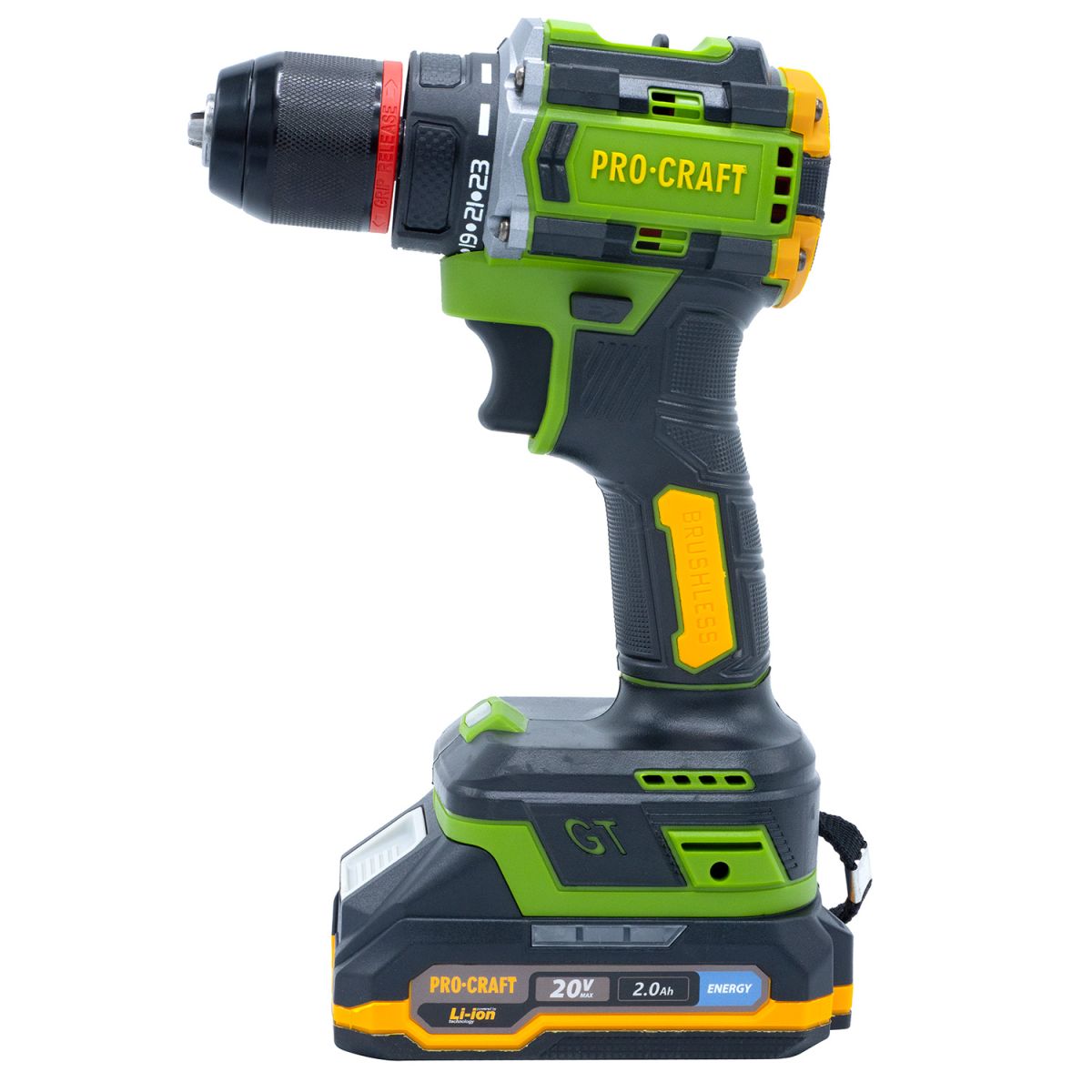 Набір акумуляторного шуруповерта та гвинтоверта Procraft PA214SET (2 АКБ)