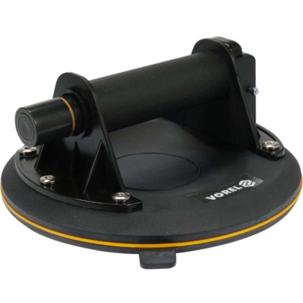 Присоска для монтажа стекла одинарная VOREL : d= 204 мм, m= 100 кг