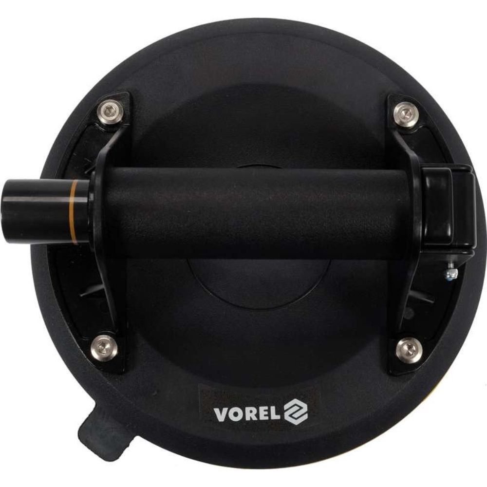 Присоска для монтажа стекла одинарная VOREL : d= 204 мм, m= 100 кг