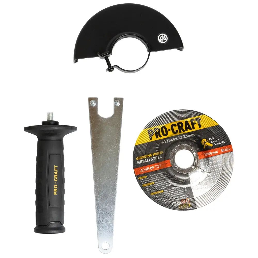 Бесщеточная болгарка Procraft PWA125/2450