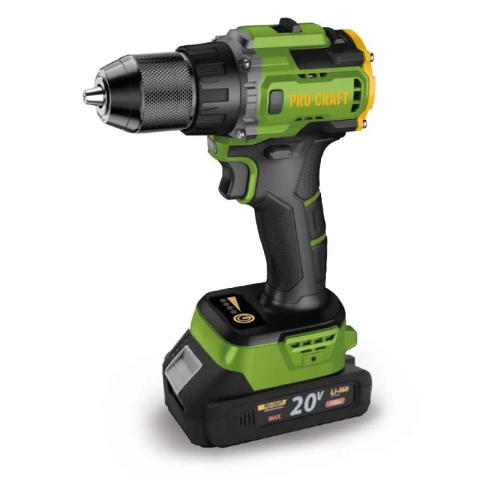 Шуруповерт Procraft PA18LiH (1 акб та зп)