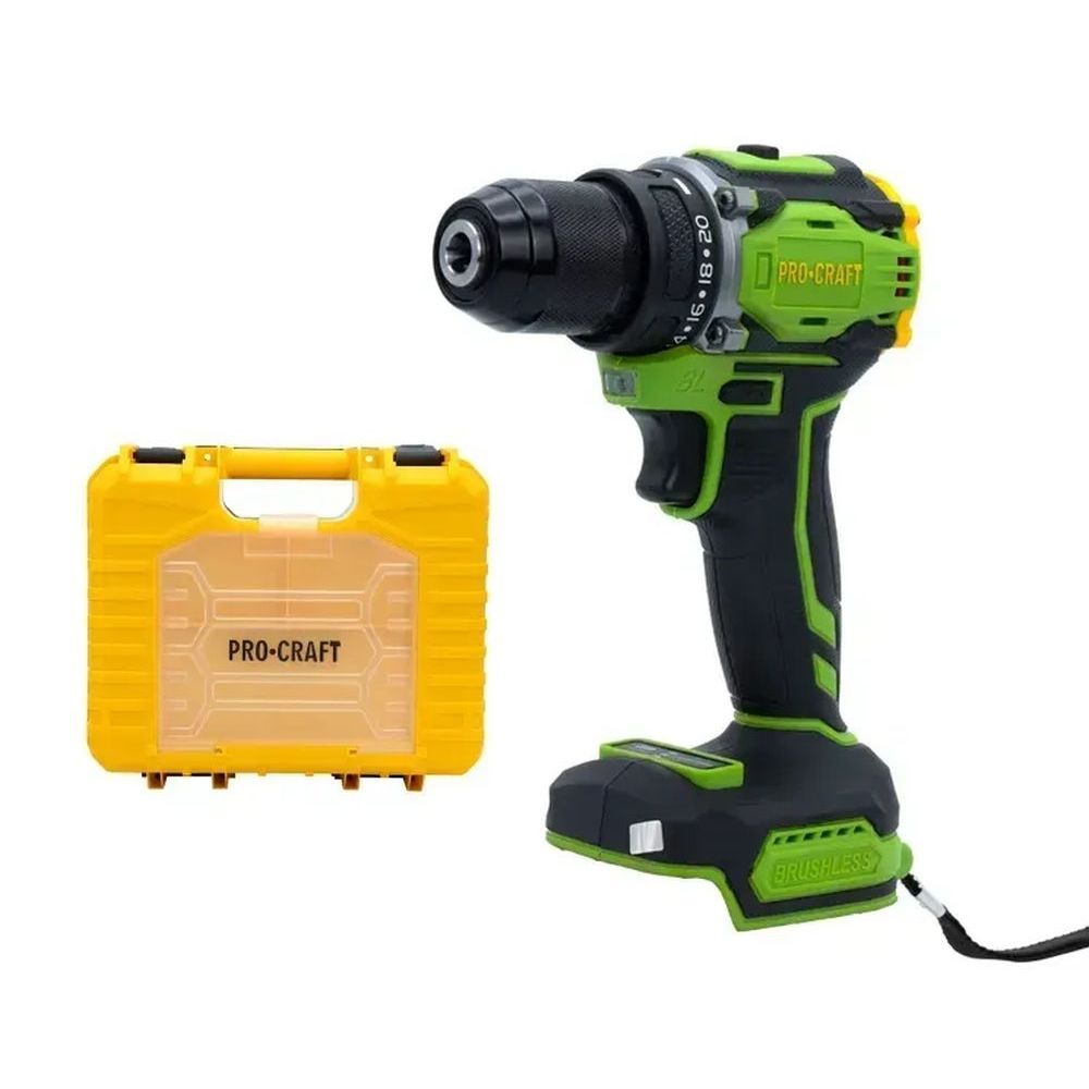 Шуруповерт Procraft PA18 PRO BL (без акб и зп)