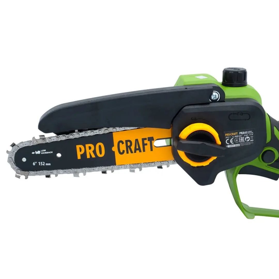 Набір Акумуляторна міні пила Procraft PKA45 (2 акб та зп) + Олива ланцюгова 200 мл