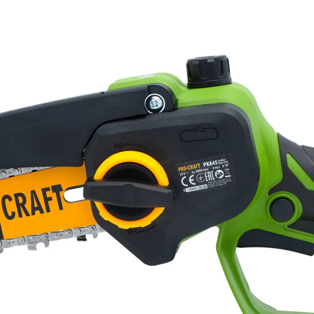 Набір Акумуляторна міні пила Procraft PKA45 (2 акб та зп) + Олива ланцюгова 200 мл