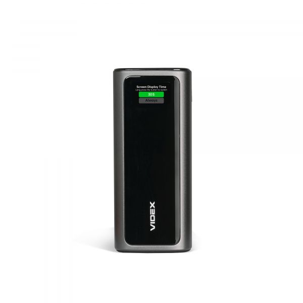 Повербанк 20000mAh VIDEX VPB-350 PD100W Grey