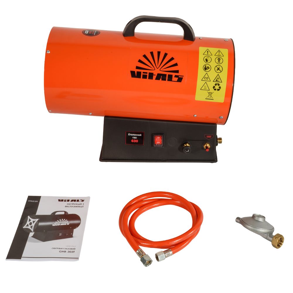Обігрівач газовий Vitals GHB-303Т