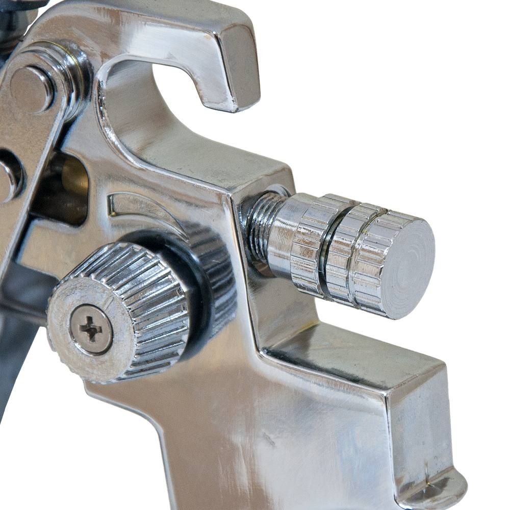 Фарборозпилювач HVLP Ø1.8мм 140-280л/хв 3бар в/б 600мл (пласт) хром SIGMA (6812141)