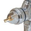 Фарборозпилювач HVLP Ø1.3+1.8мм 140-280л/хв 6бар в/б 600мл (пласт) хром SIGMA (6812151)