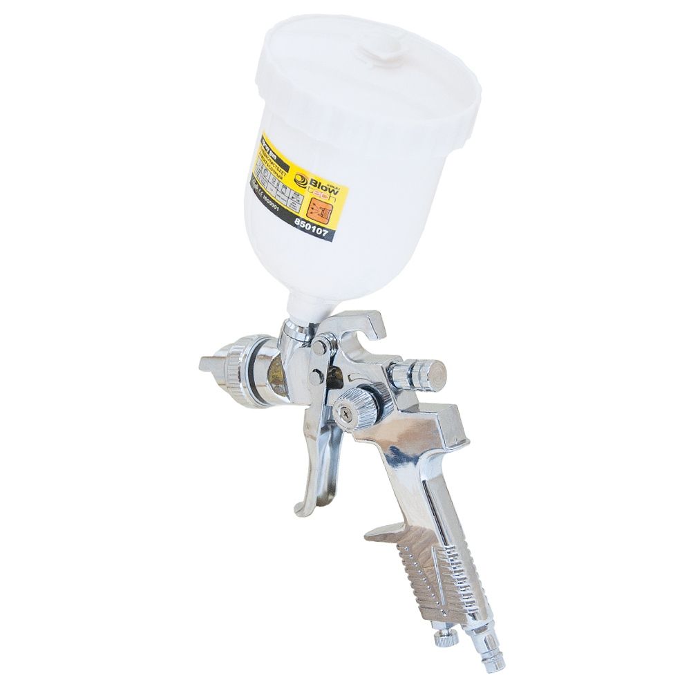 Фарборозпилювач HVLP Ø1.4мм 140-280л/хв 3бар в/б (пласт) хром SIGMA (6812051)
