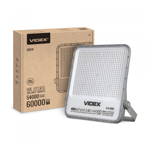 LED прожектор VIDEX PREMIUM F2 400W 5000K 220V