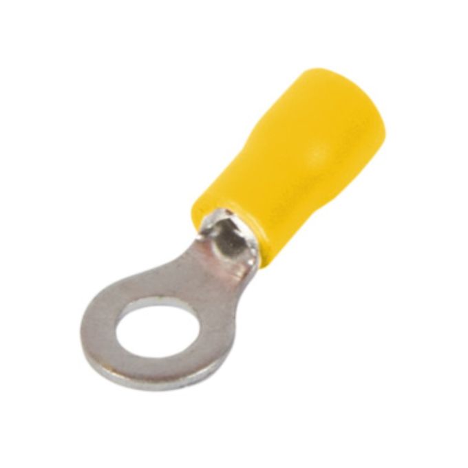 Наконечник ізольований e.terminal.stand.rv2.2.6.yellow 1.5-2.5 кв.мм, жовтий, 100шт s1036030 E.NEXT