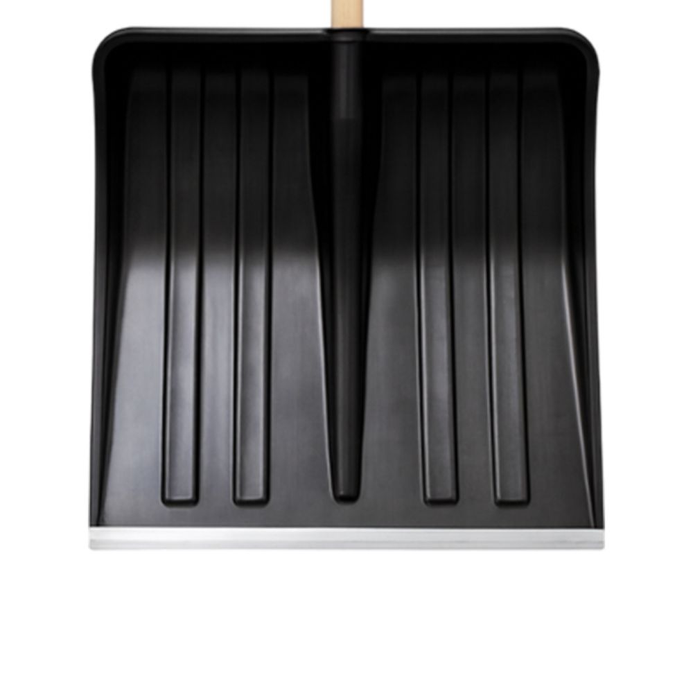 Лопата для снігу Yoshimoto Good з деревяним держаком і металевою накладкою