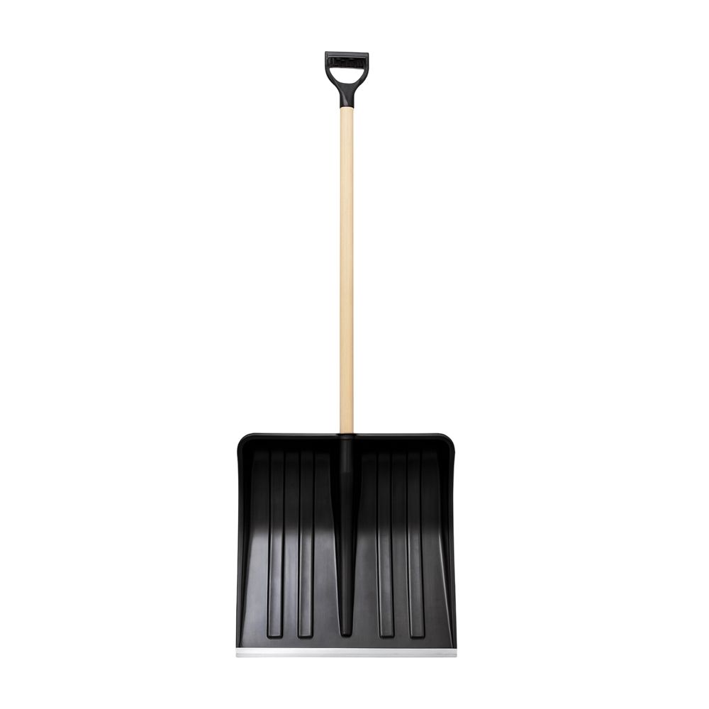 Лопата для снігу Yoshimoto Standard з дер. держаком і алюм. накладкою 460*360*1360 мм