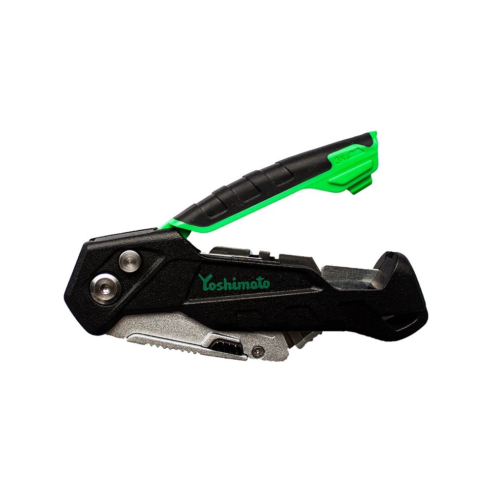 Ніж алюмінієвий унів. складний Yoshimoto, лезо SK2, 18мм