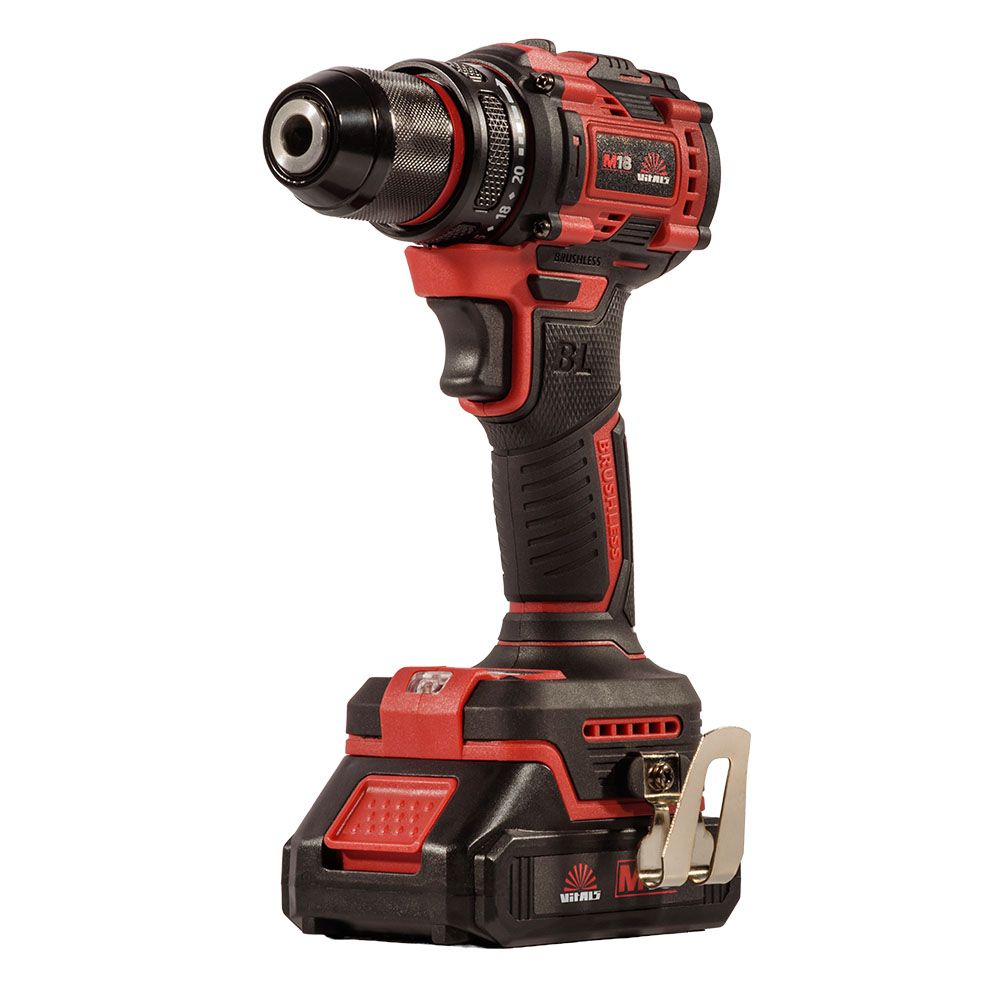 Дриль-шуруповерт акумуляторний Vitals Master AU 1832c BL Kit